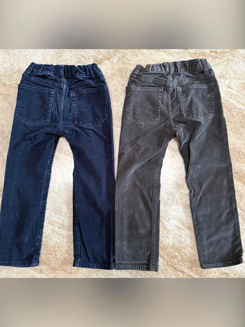 Crewcuts Two-Pack Straight Jeans in Navy and Charcoal